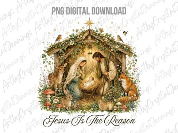Download Nativity Scene Religious Christmas PNG - Scene Collection